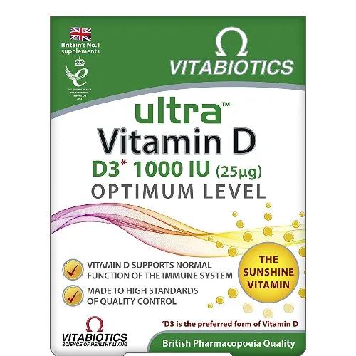 Vitabiotics Ultra Vitamin D3 Tab 96S