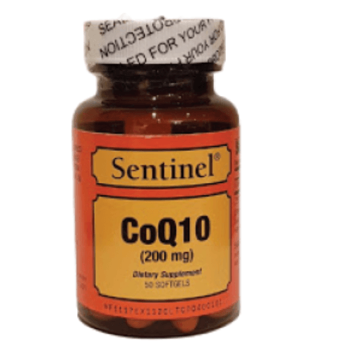 Sentinel Coq10 200 Mg Softgels 50S