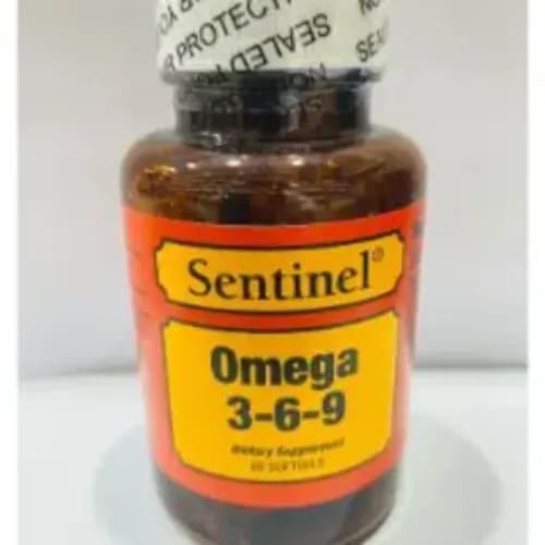 Sentinel Omega 3 6 9 Softgels 60S