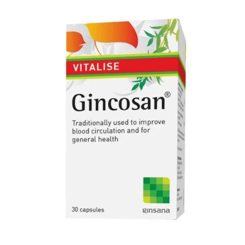 Gincosan Capsules 30 Pieces