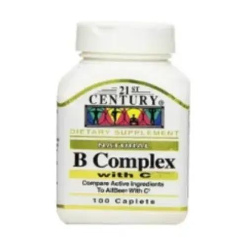 21St Century B-Complex With Vitamin C -100 Capsules