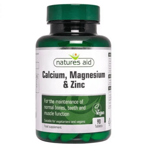 Natures Aid Calcium With Magnesium And Zinc Tab 90S