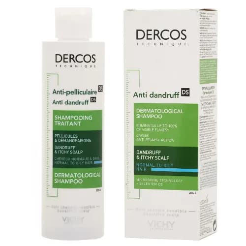 Vichy Dercos Anti Dandruff For Greasy Hair 200 Ml