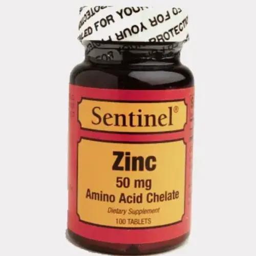 Sentinel Zinc 50 Mg Tab 100S