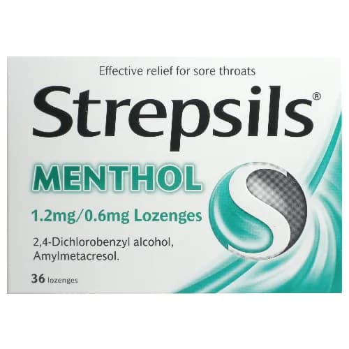 Strepsils Menthol 36 Pieces