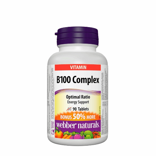 Webbers Naturals B100 Complex Tablets 90 Pieces