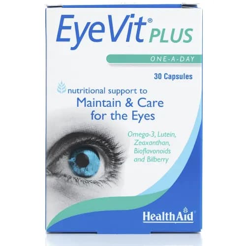 Health Aid Eyevit Plus 30 Capsules 