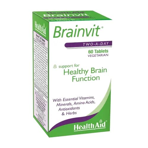 Health Aid Brainvit 60 Tablets 