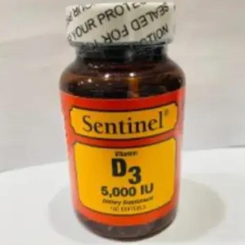 Sentinel Vitamin D3 5,000 Iu 100S