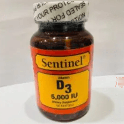 Sentinel Vitamin D3 5,000 Iu 100S