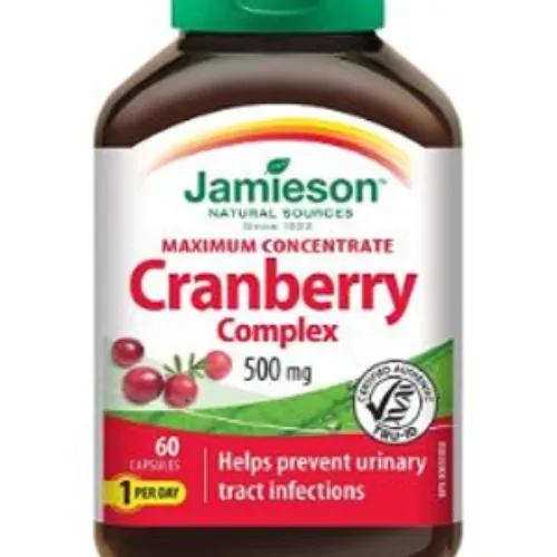 Jamieson Cranberry 500Mg Cap 60S