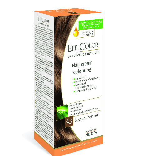 Effi Color Golden Chestnut Hair Color 43