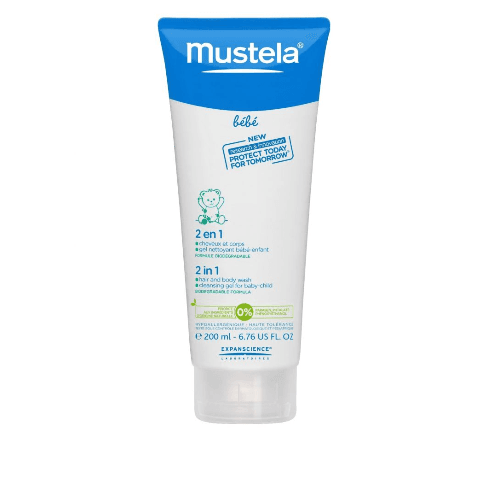 Mustela 2 In 1 Hair And Body Wash 200 Ml