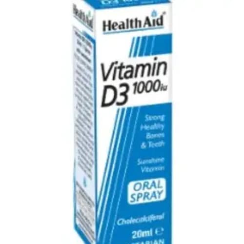 Health Aid Vitamin D3 1000Iu Oral Spray 20 Ml 