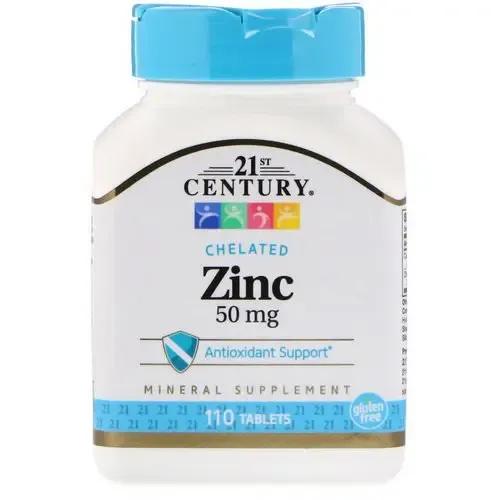 21St Century Zinc 50 Mg 110 Pieces