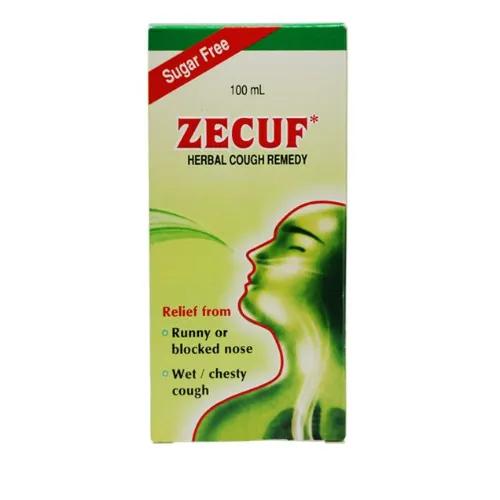 Zecuf Sugar Free Herbal Cough Syrup 100Ml