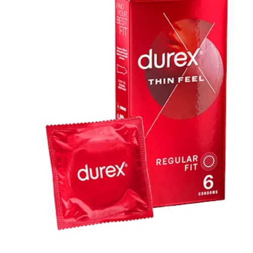 Durex Thin Feel Condom 6S