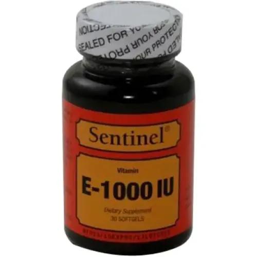 Sentinel Vitamin E 1000 Iu Cap 50S