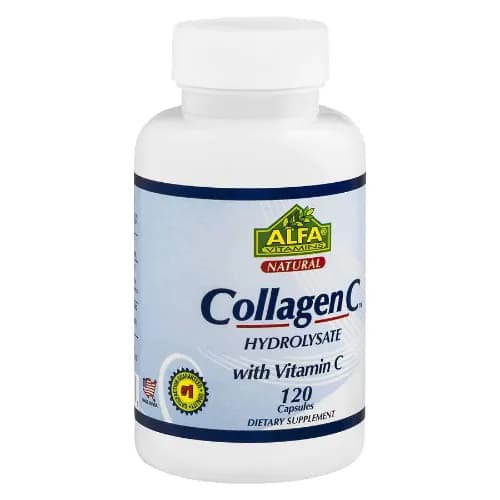 Alfa Collagen C Hydrolysate With Vitc Cap 120`s