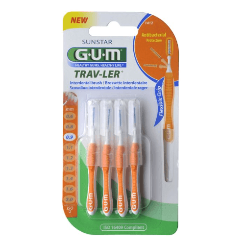 Gum 1412 Traveler Brush 0.9 Mm