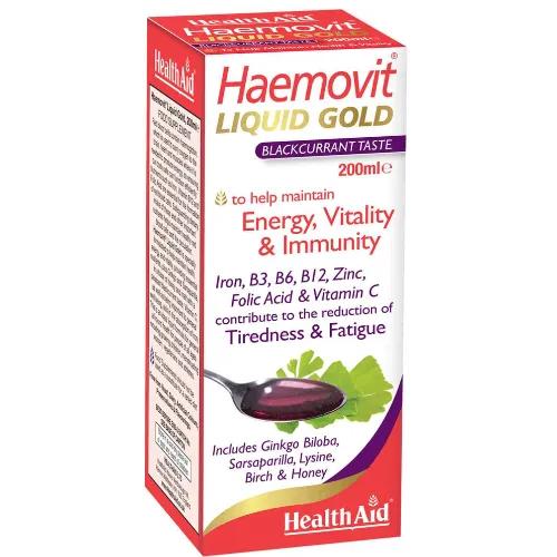 Health Aid Haemovit Liquid Gold 200Ml