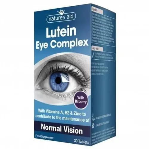 Natures Aid Lutein Eye Complex Tablet 30S