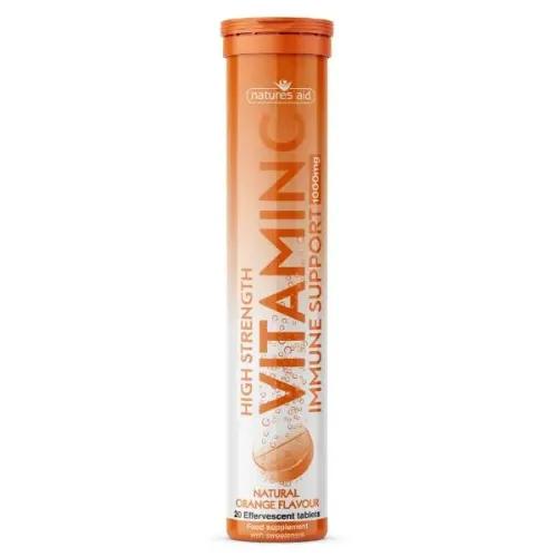 Natures Aid Vitamin C 1000Mg Effervescent 20S