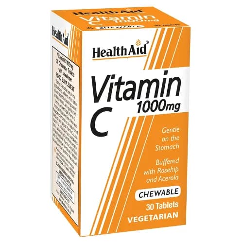 Health Aid Vitamin C1000 Mg Chewable 60S 