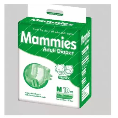 Mammies Adult Diaper Medium 10 Pieces