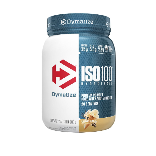 Dymatize Iso100 Hydrolyzed Protein Powder (Vanilla) - 5 Lbs