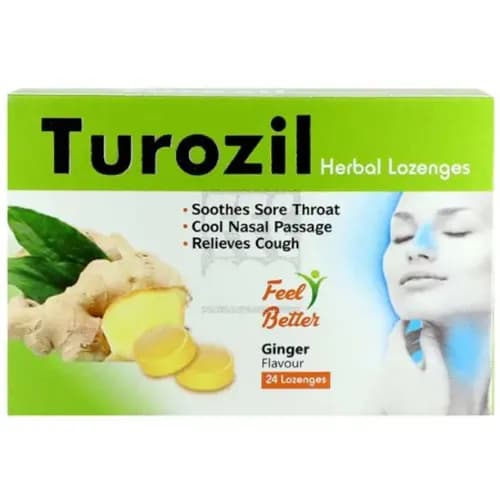 Turozil Lozenger Ginger 24S