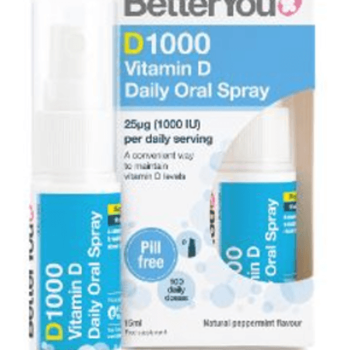 Better You D1000 Vitamin D Oral Spray 15Ml