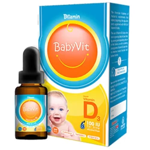 Ditamin Babyvit D3 100 Iu Per Drops-10 Ml