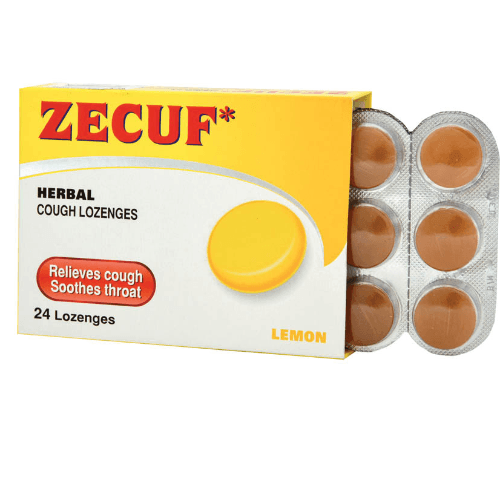 Zecuf Lozenges Lemon 24 Pieces