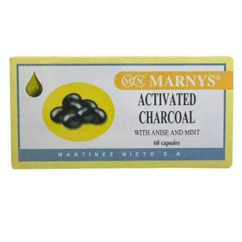 Marnys Activated Charcoal 60's