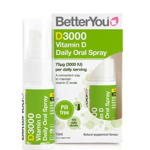 Better You D3000 Vitamin D Oral Spray 15Ml