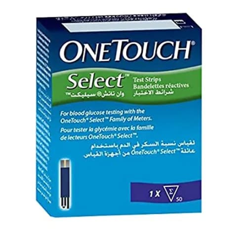 Onetouch Select Strips 50 Pieces