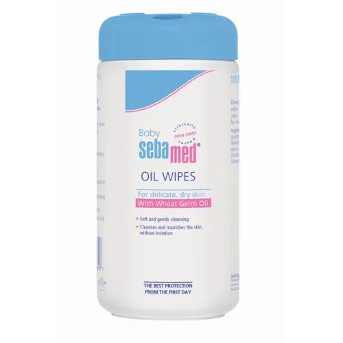 Sebamed Baby Oil Wipes 70 Pcs