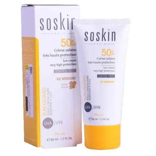 Soskin Spf50+ Sun Cream Vhp 02 Medium Tint 50 Ml