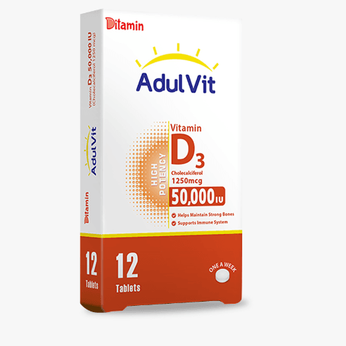 Ditamin Adulvit Vit D3 50,000Iu Tab