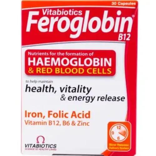 Vitabiotics Feroglobin Cap 30S