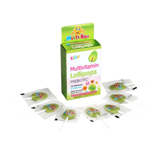 Multiball Kids Multivitamin Lollipops 7S