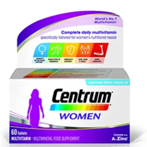 Centrum Multivitamin For Women Tablet 60 Pieces