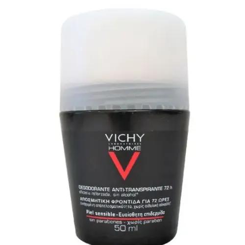 Vichy Deo Roll On Black Homme 50 Ml