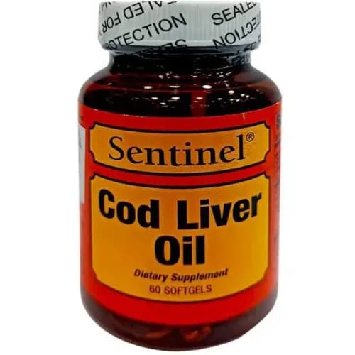 Sentinel Cod Liver Oil Softgel Cap 60S