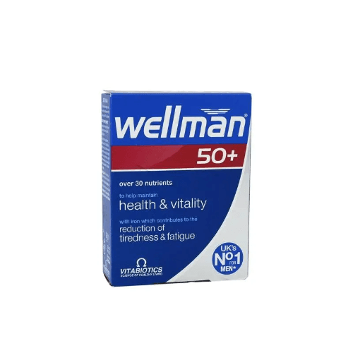 Vitabiotics Wellman 50 Plus Tab 30S