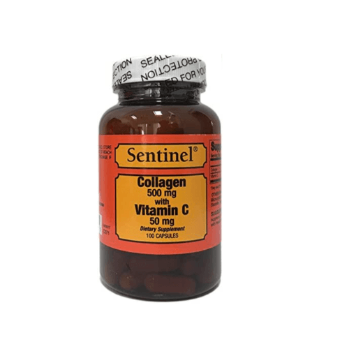 Sentinel Collagen 500 Mg With Vitamin C 50 Mg 100 Caps