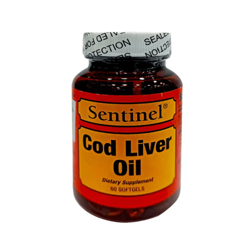 Sentinel Cod Liver Oil Softgel Cap 60S