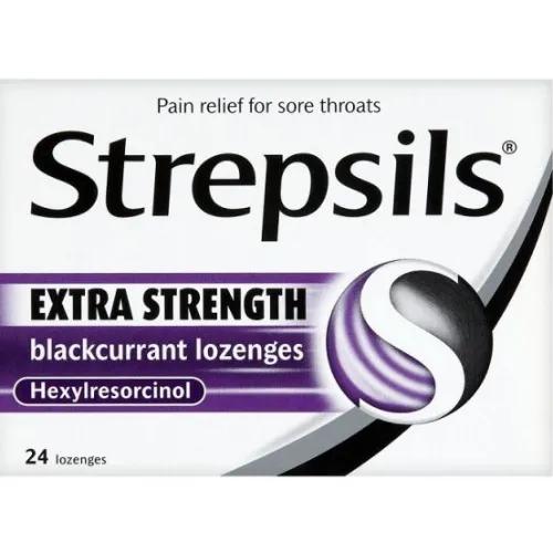 Strepsils Blackcurrant 24 Pieces