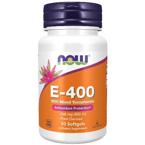 Now Vitamin E-400Iu, Softgels 50S